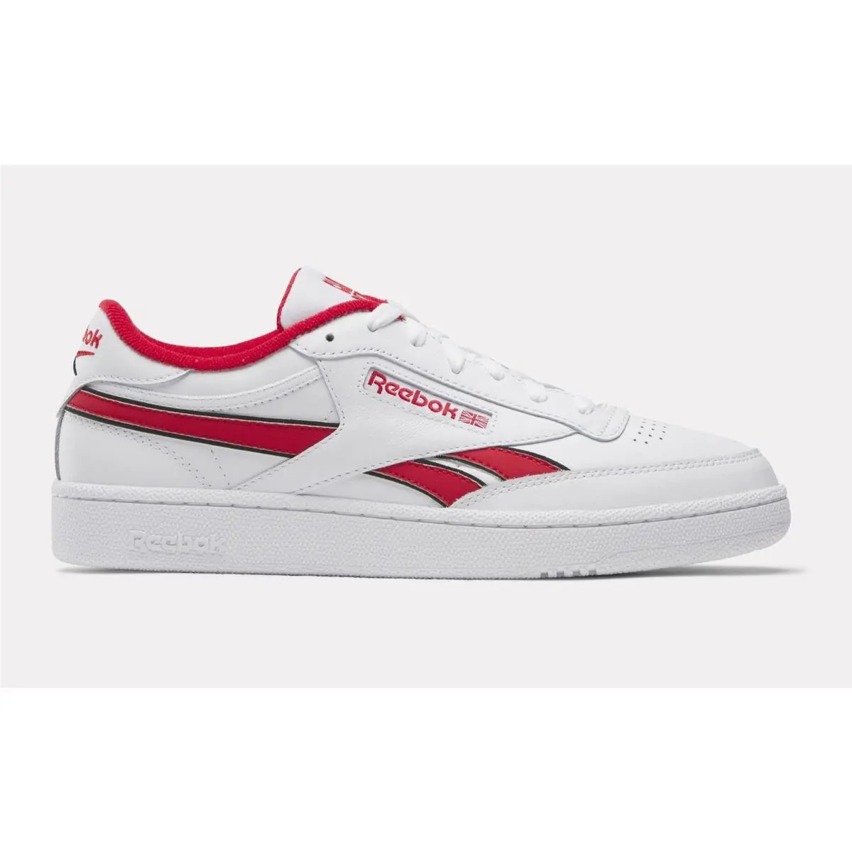 Reebok shoes - Cloud White / Vector Red / Black 4