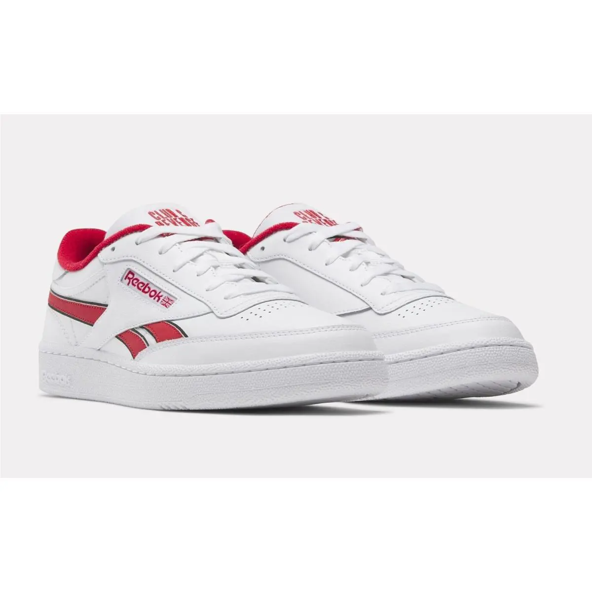 Reebok shoes - Cloud White / Vector Red / Black 5