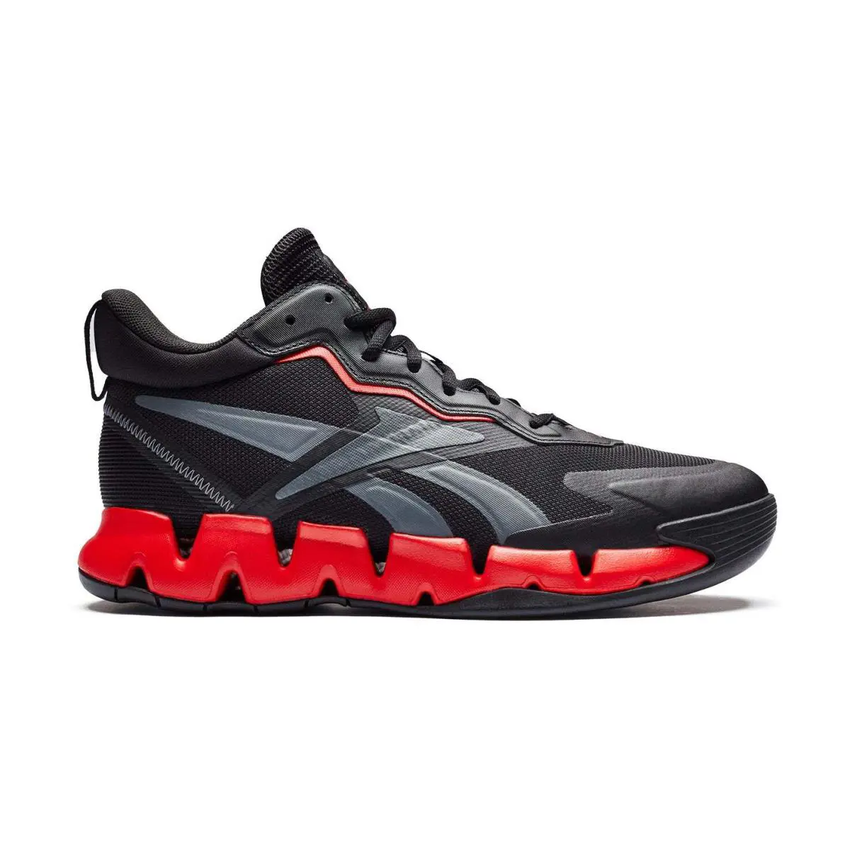 100034001/IF5530 Mens Reebok Zig Encore - Cblack/Vecred/Purgry