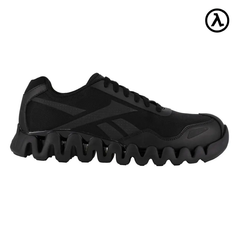 Reebok Zig Pulse Work Women`s Athletic Shoe Black Boots RB319 - All Sizes - Black