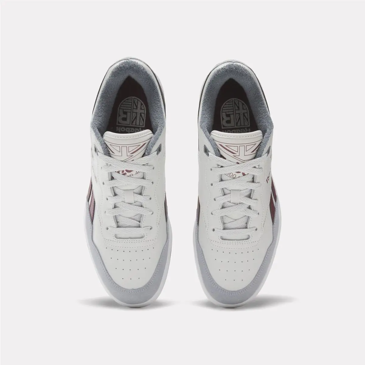 Reebok shoes - Steely Fog/Cold Grey/Classic Maroon 3