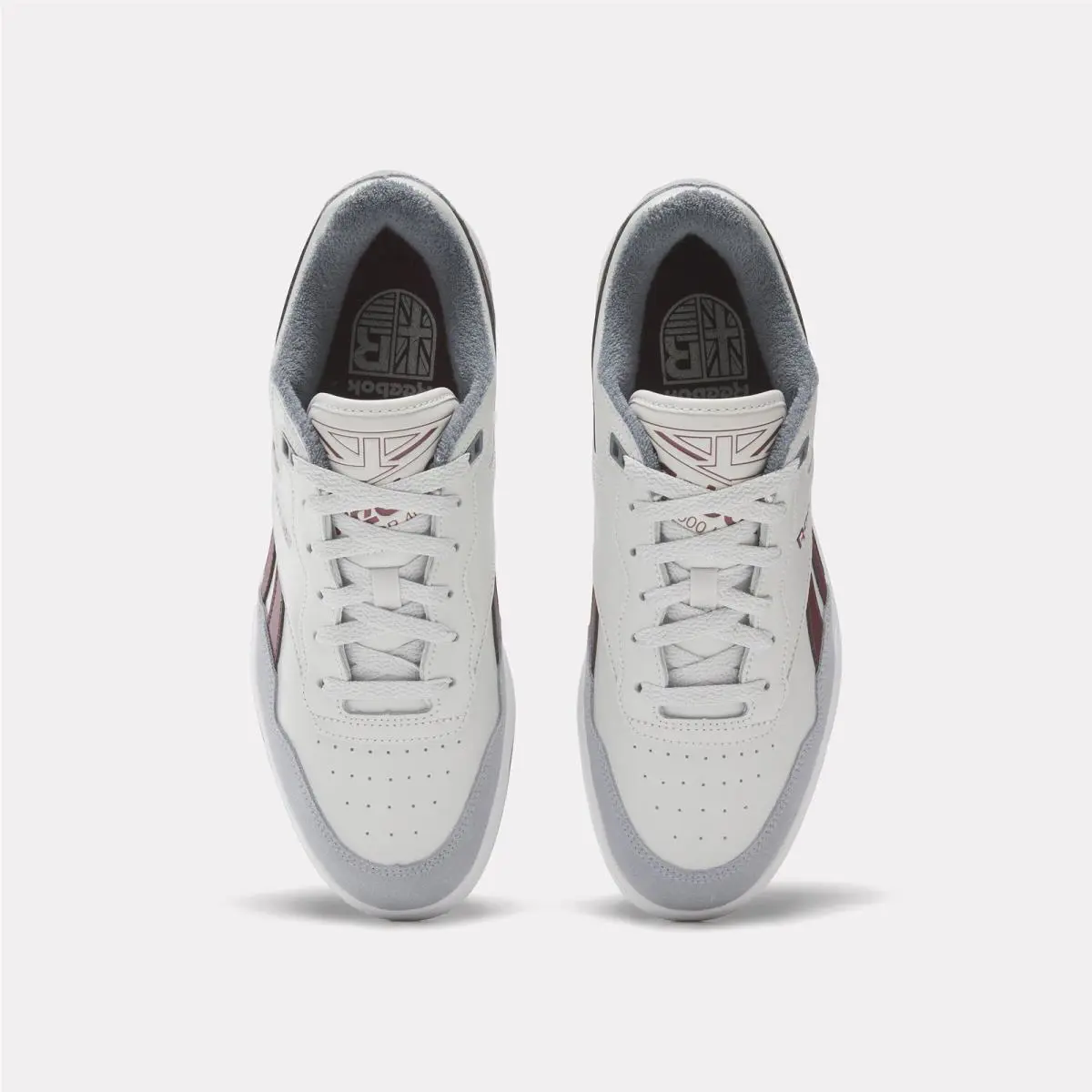 Reebok shoes - Steely Fog/Cold Grey/Classic Maroon 8