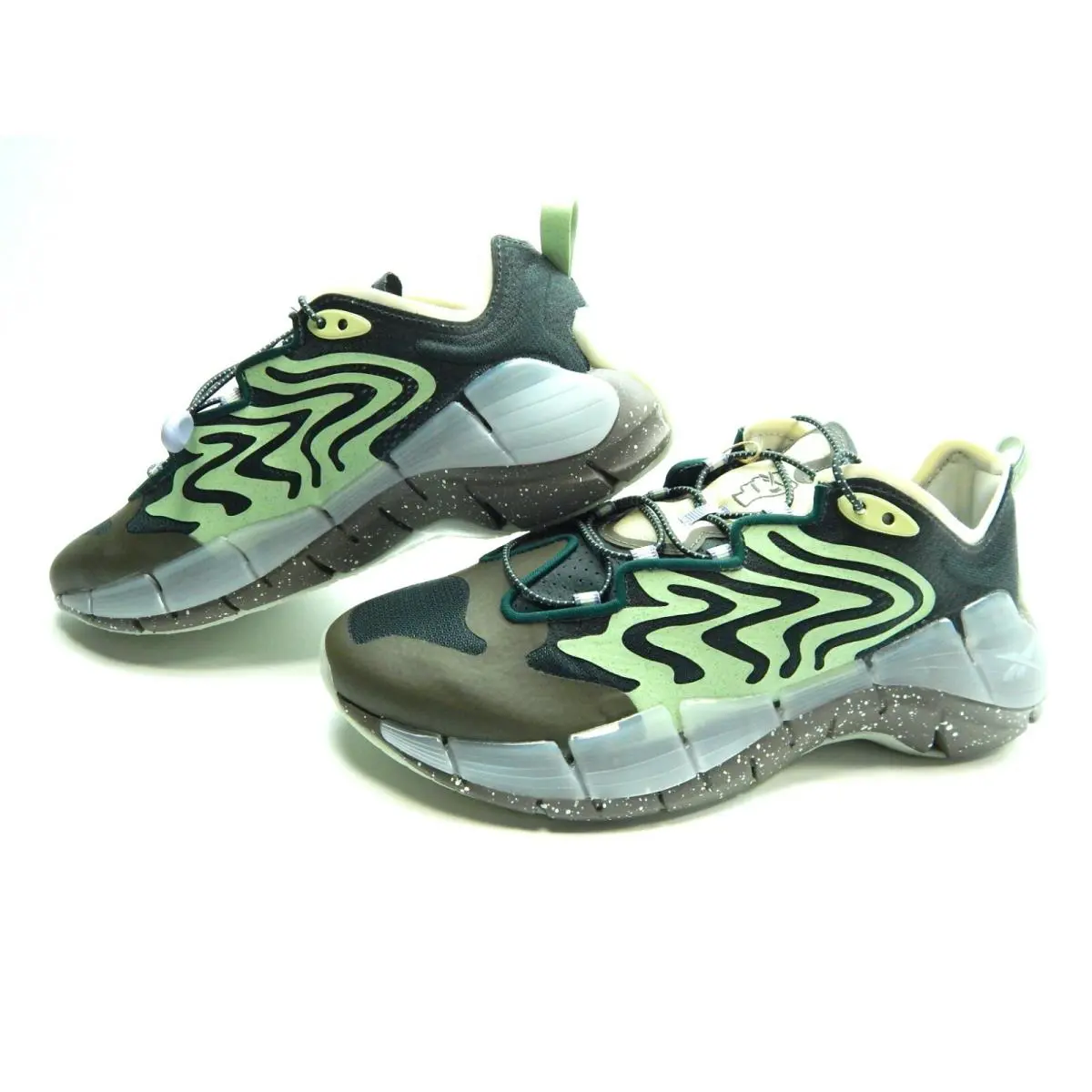 Reebok shoes - Reebok Zig - Zig - S23890 - true gray /aloe green 4
