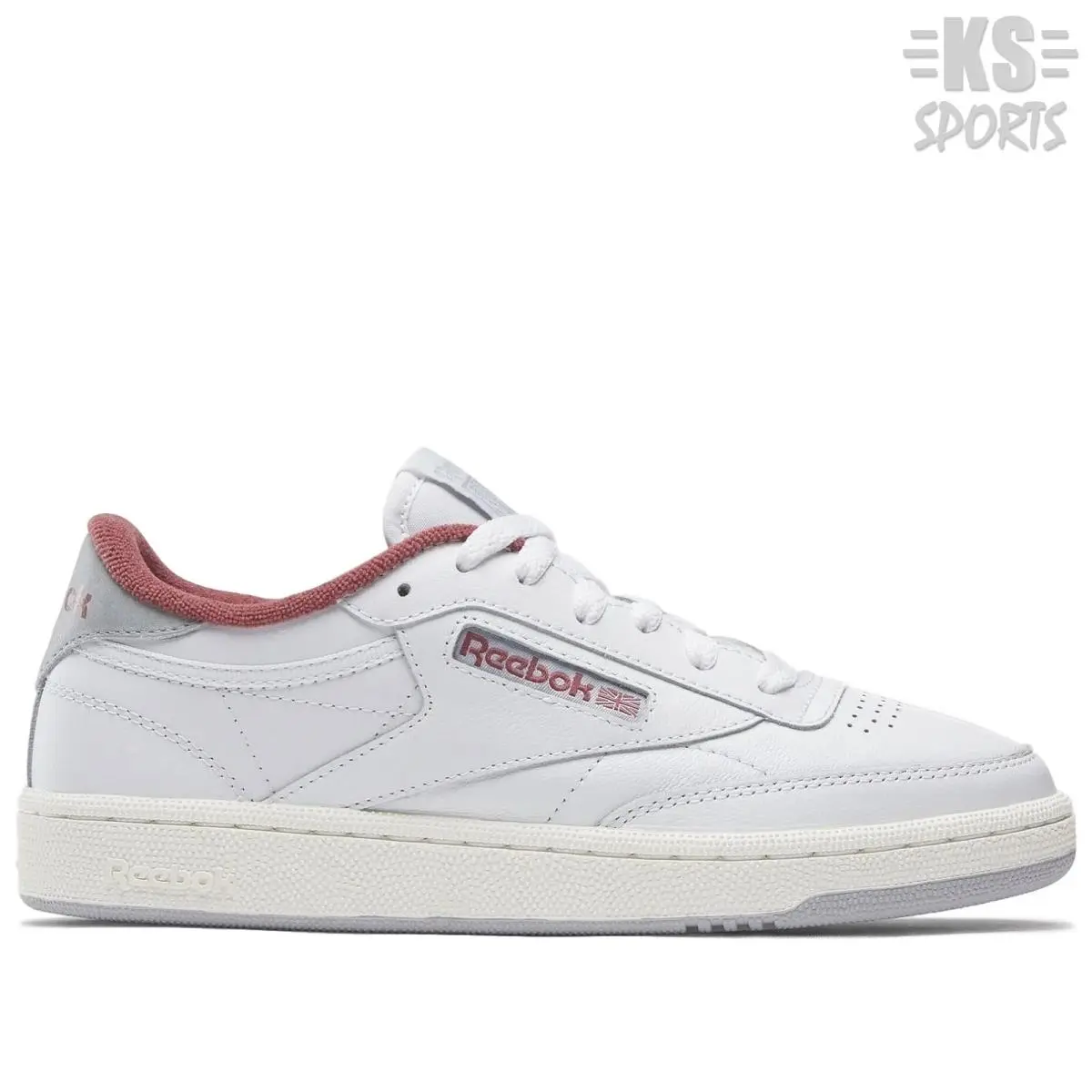 Reebok shoes - Reebok Club C 85 - Club - 100033087 - Cloud White/Sedona Rose/Cold Grey 8