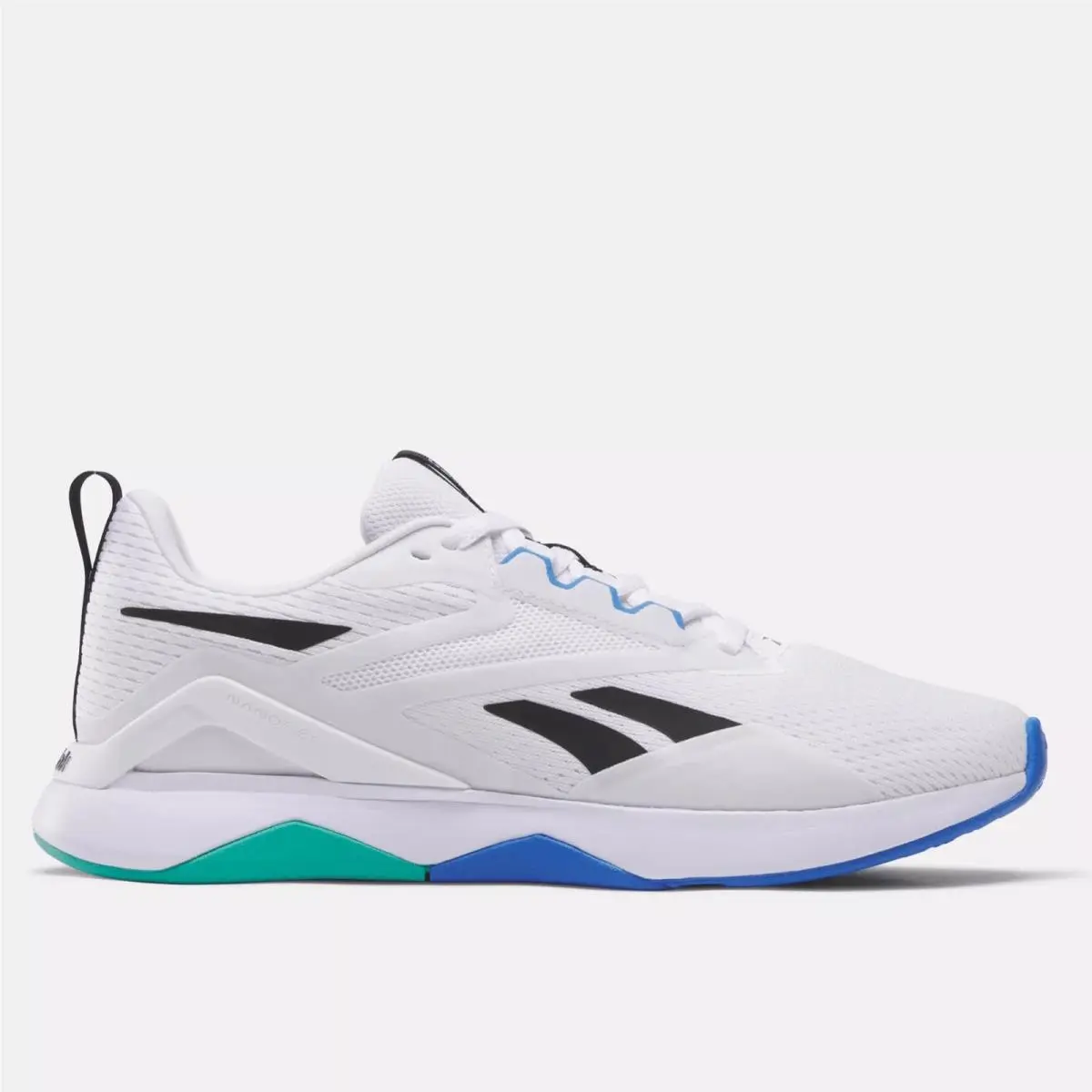 Reebok shoes - Footwear White/Black/Unleashed Green 4