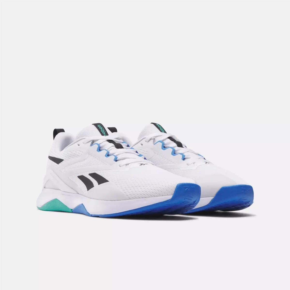Reebok shoes - Footwear White/Black/Unleashed Green 5