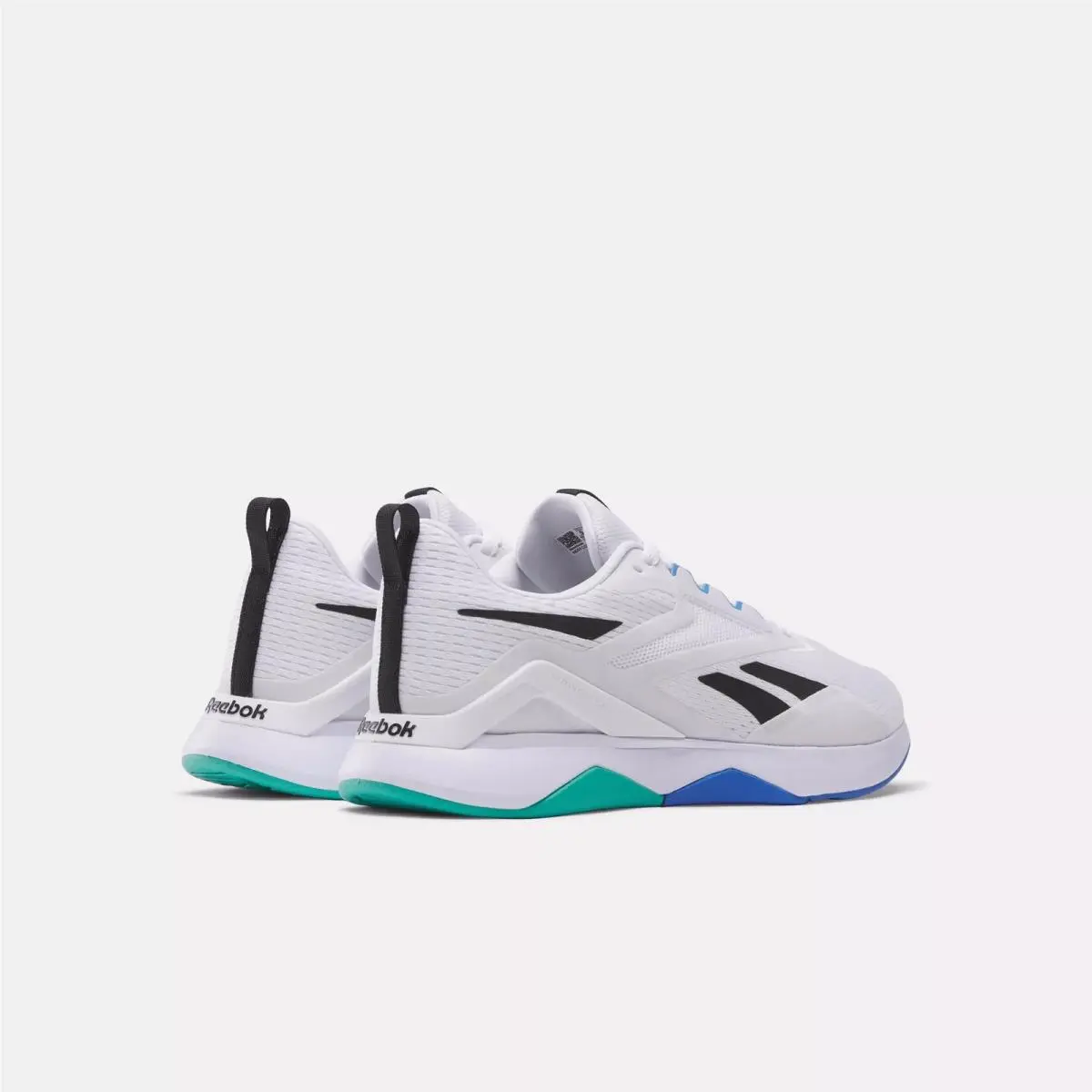 Reebok shoes - Footwear White/Black/Unleashed Green 6