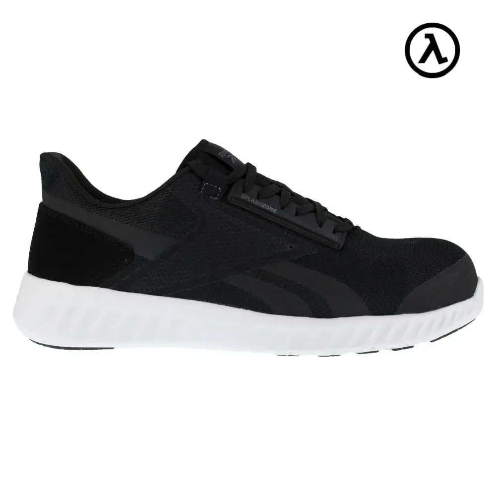 Reebok Sublite Legend Work Women`s Athletic Shoe Black/white Boots RB423 - Black and White
