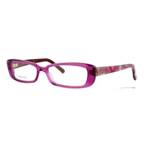 Gucci GG2946 Skp 53mm Pink Translucent Eyeglasses Frames Italy + Case
