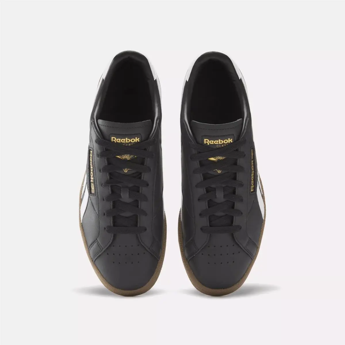 Reebok shoes - Black/White/Gum 3