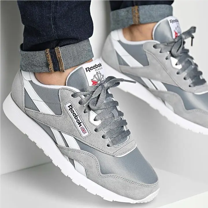 Reebok shoes - Reebok Classic Nylon - Classic Nylon - Reebok Classic Nylon - Gray 4