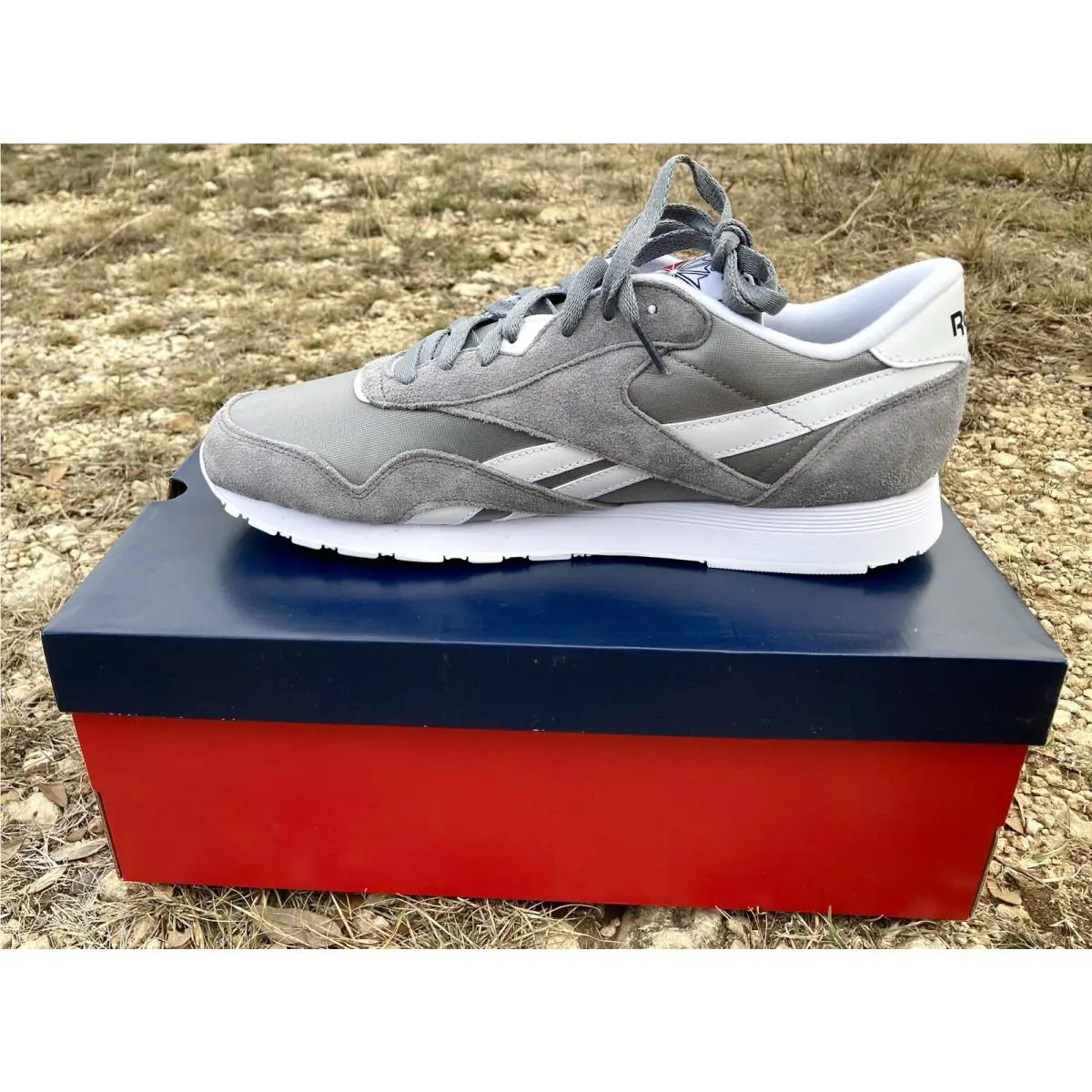 Reebok shoes - Reebok Classic Nylon - Classic Nylon - Gray 1