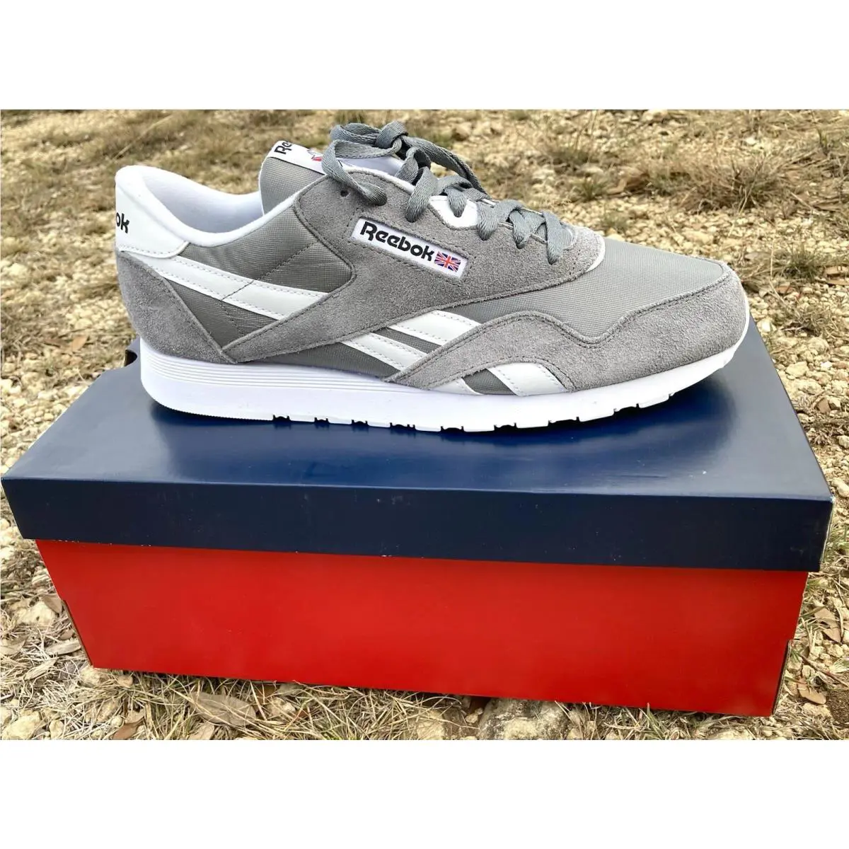 Reebok shoes - Reebok Classic Nylon - Classic Nylon - Gray 3