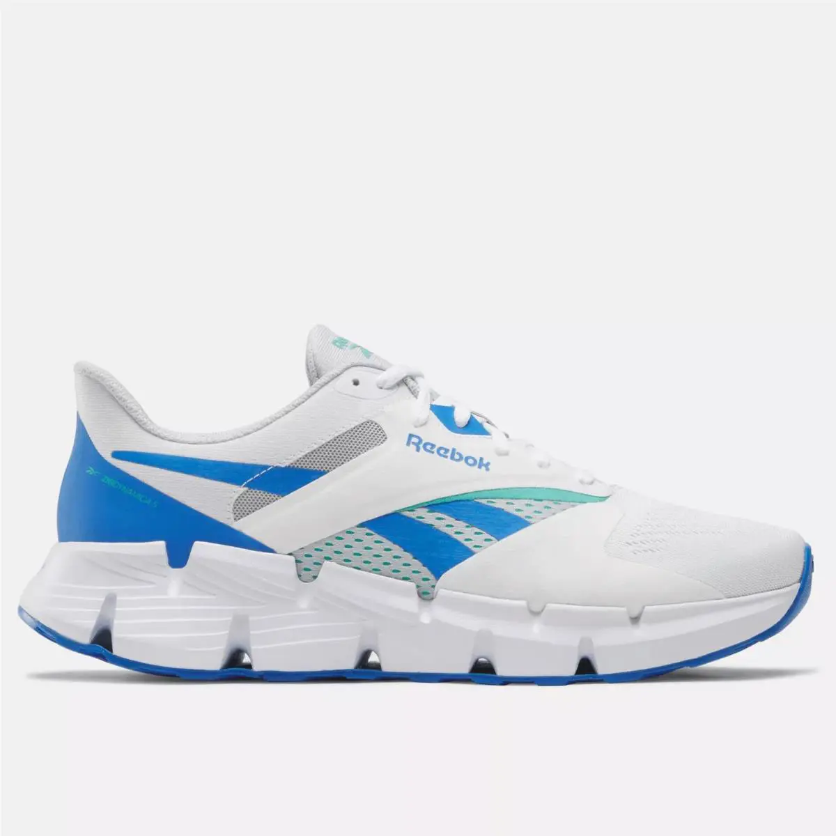 Reebok shoes - White/Kinetic Blue/Grey 1 4