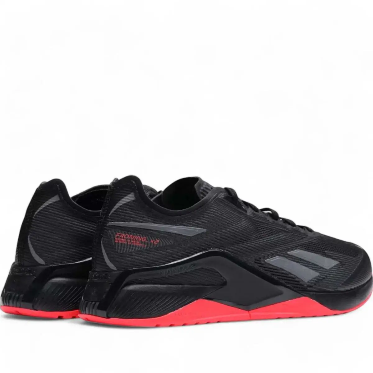 Reebok shoes - Pure Gray / Core Black / Neon 2