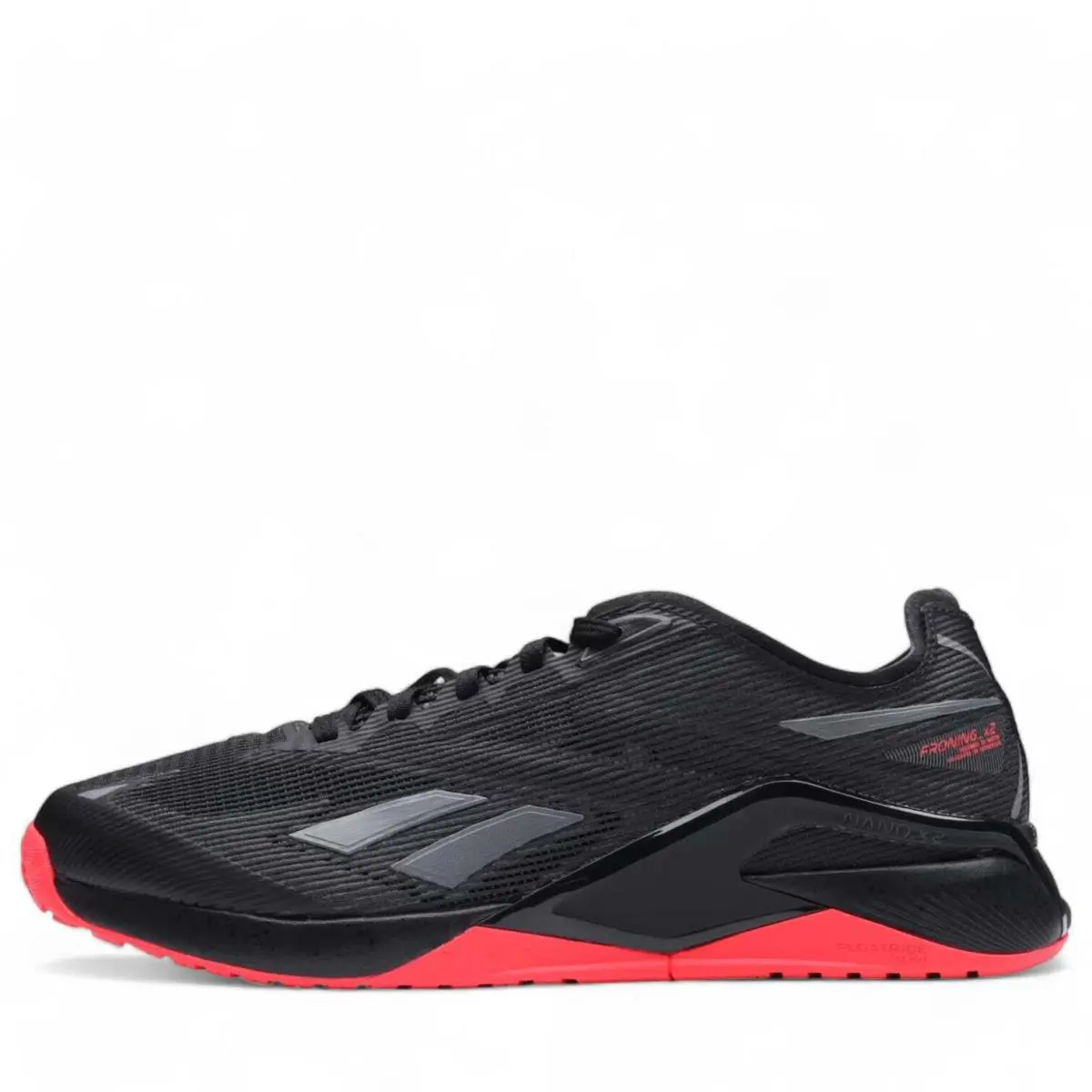 Reebok shoes - Pure Gray / Core Black / Neon 4