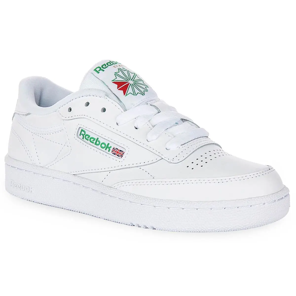Reebok Club 85 Lace Up Court Womens Sneakers White Grey US 4 - 9