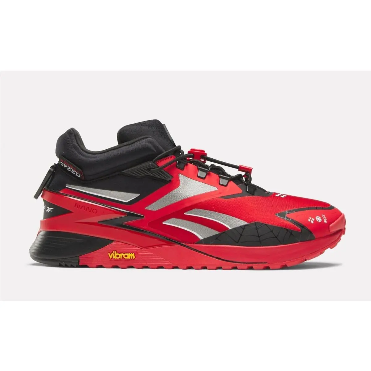 Reebok shoes - Scarlet/Core Black/Pewter 4