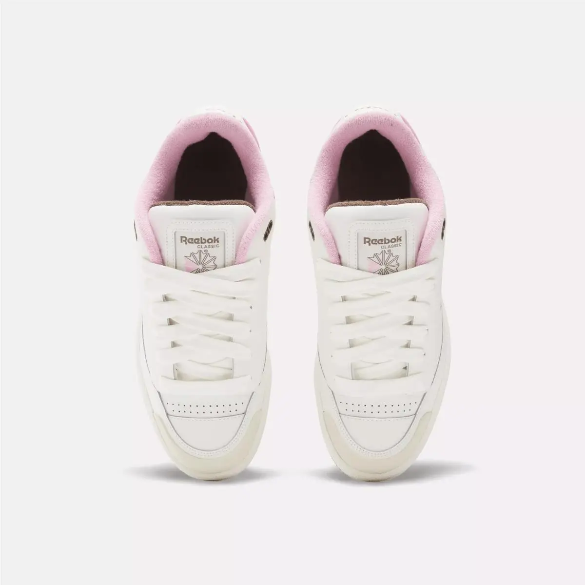 Reebok shoes - Chalk/Astrorose/Utilitybrown 8
