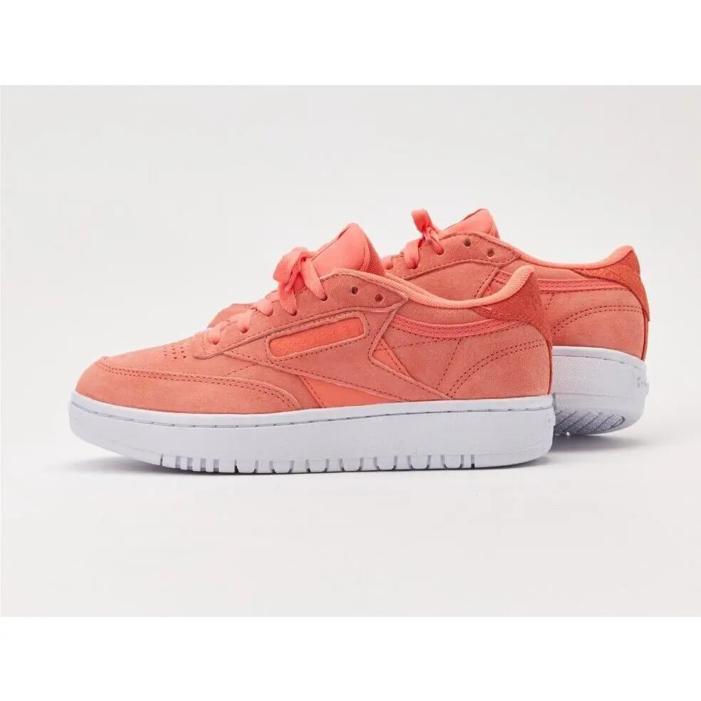 Reebok shoes - Reebok Club C Double - Club Double - FZ0848 - Twisted Coral/White 4
