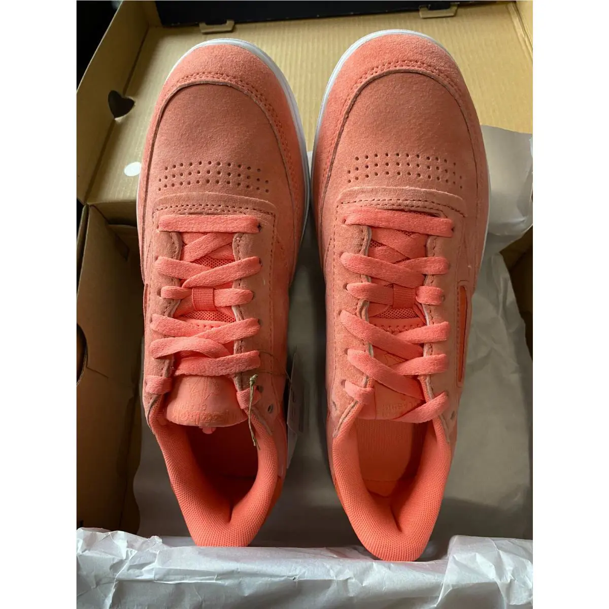 Reebok shoes - Reebok Club C Double - Club Double - FZ0848 - Twisted Coral/White 2