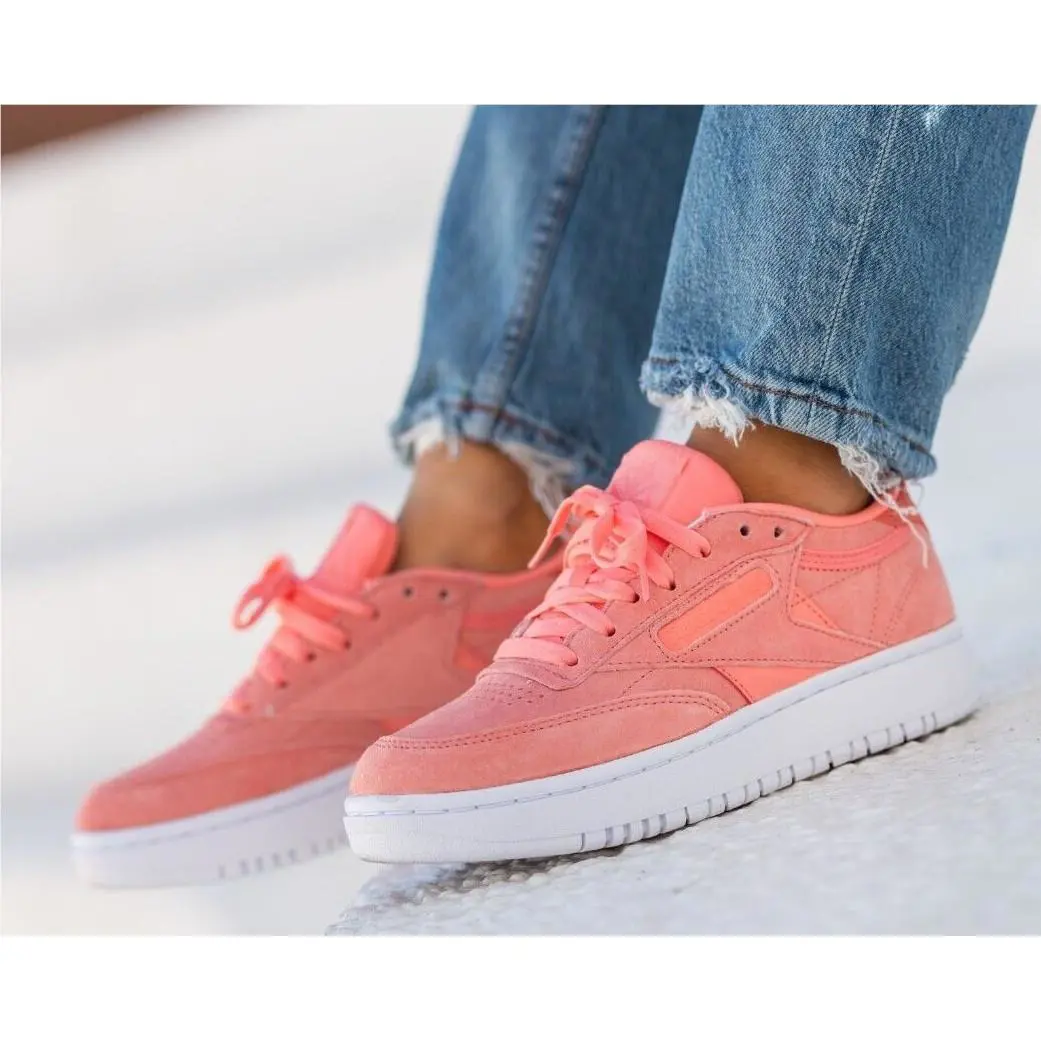 Reebok shoes - Reebok Club C Double - Club Double - FZ0848 - Twisted Coral/White 12