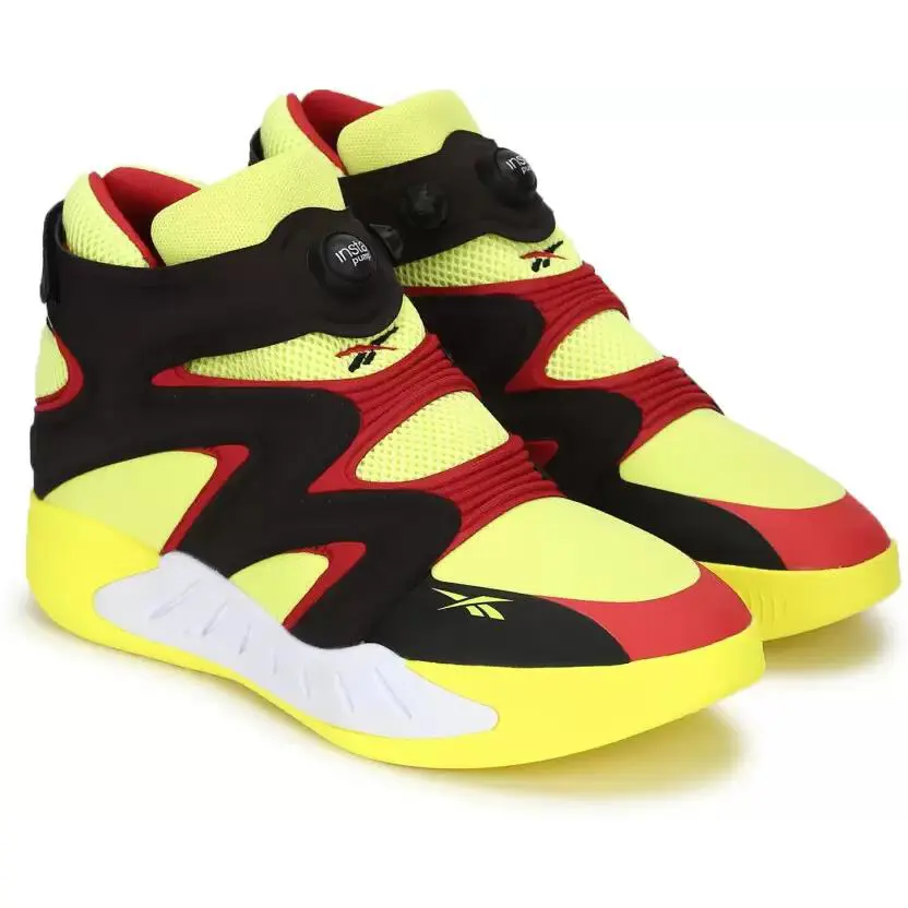 Reebok shoes - Reebok Instapump Fury - Instapump Fury - G55142 - Acid Yellow/Black-Vector Red 1