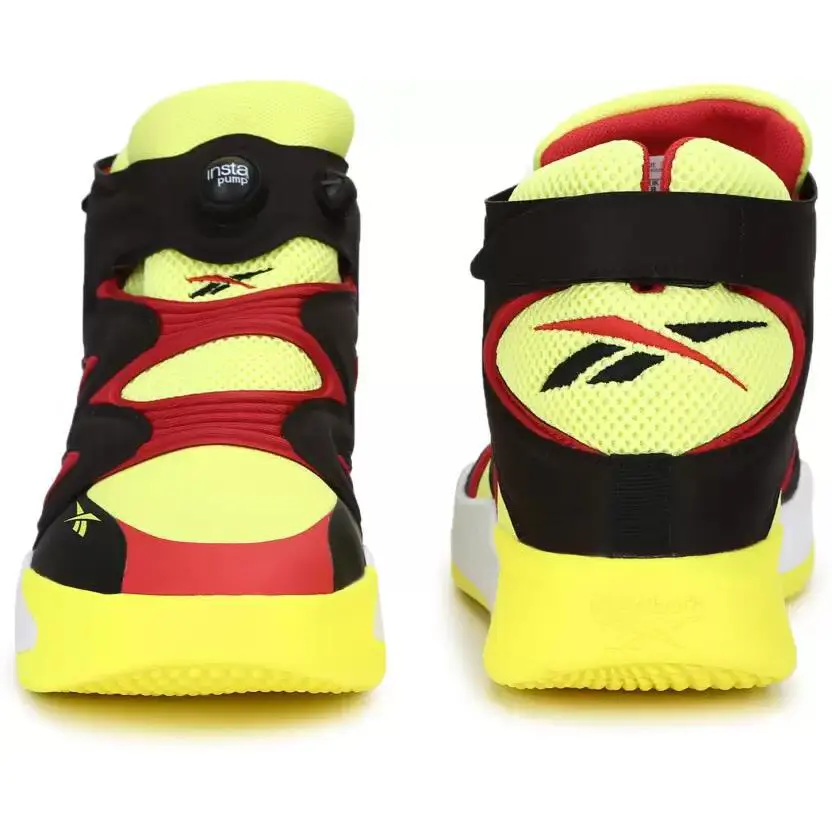 Reebok shoes - Reebok Instapump Fury - Instapump Fury - G55142 - Acid Yellow/Black-Vector Red 2