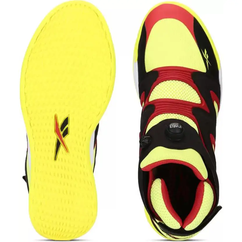 Reebok shoes - Reebok Instapump Fury - Instapump Fury - G55142 - Acid Yellow/Black-Vector Red 3