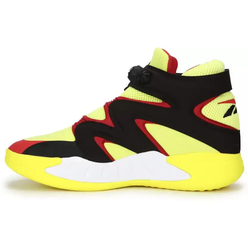 Reebok shoes - Reebok Instapump Fury - Instapump Fury - G55142 - Acid Yellow/Black-Vector Red 4