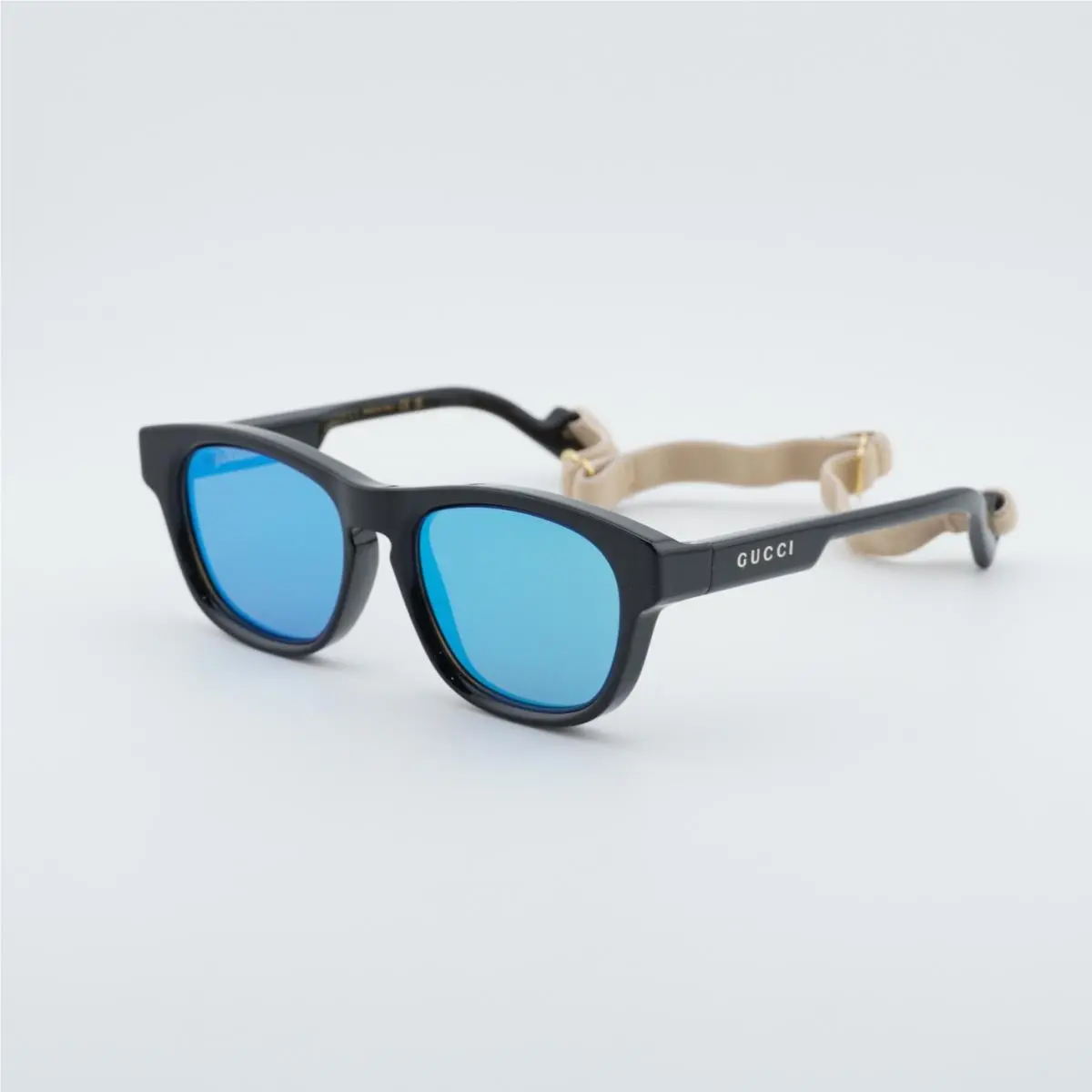 Gucci GG1238S 002 Black/blue 53-18-145 Sunglasses