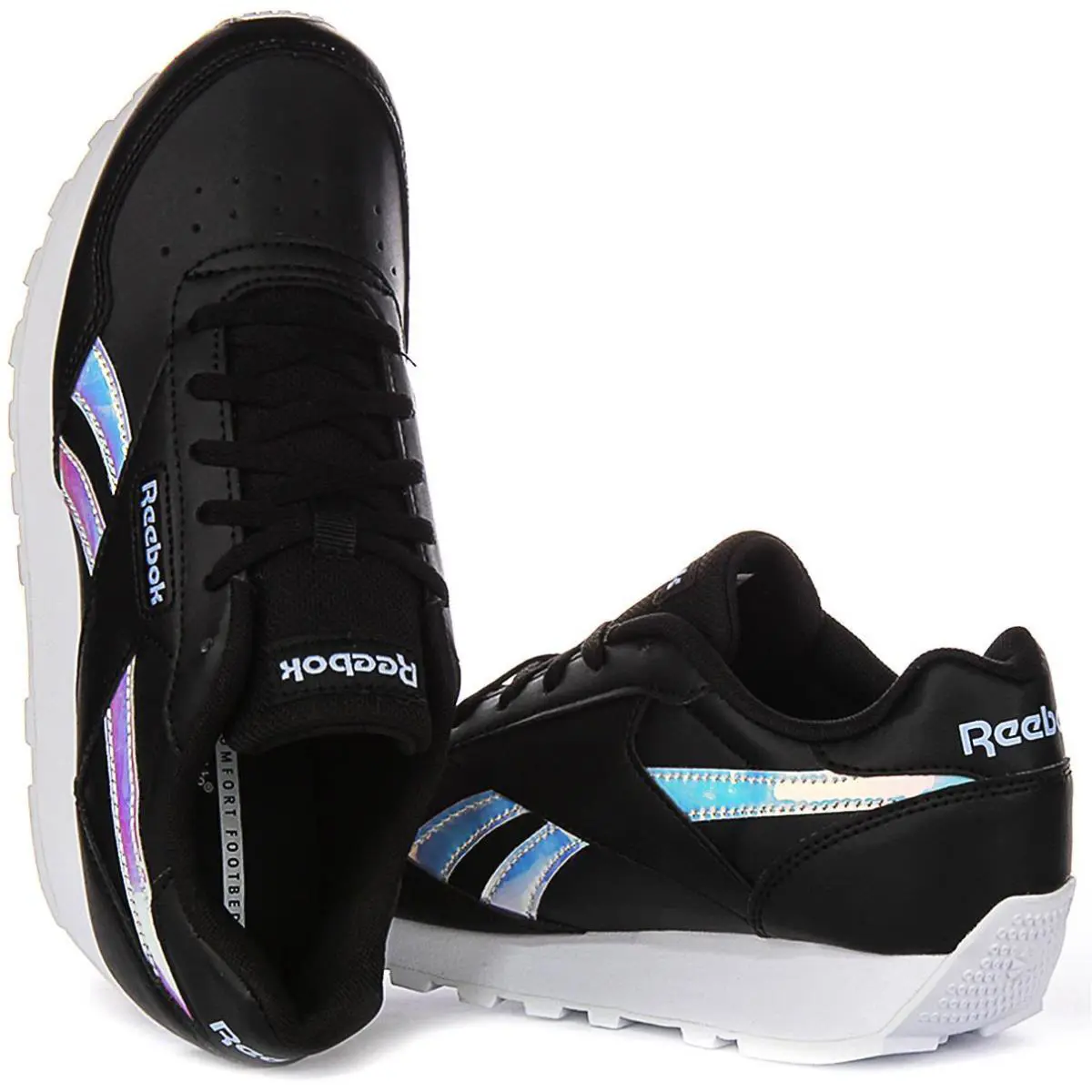Reebok shoes - BLACK SILVER 2