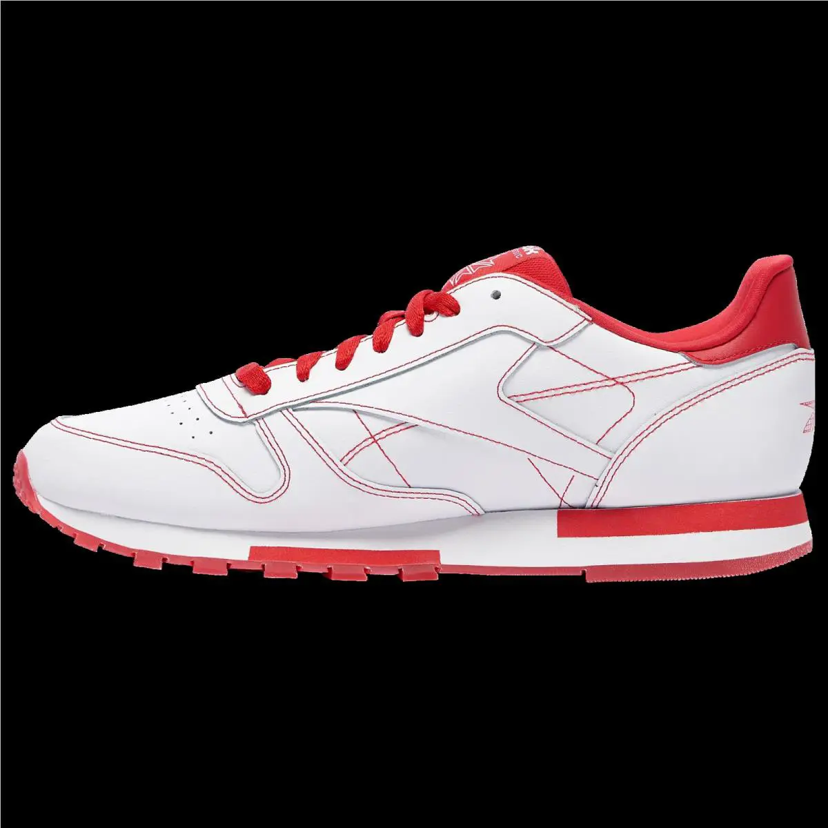 Reebok shoes - Reebok Classic Leather - Classic Leather - GW0150 - WHITE RED 1