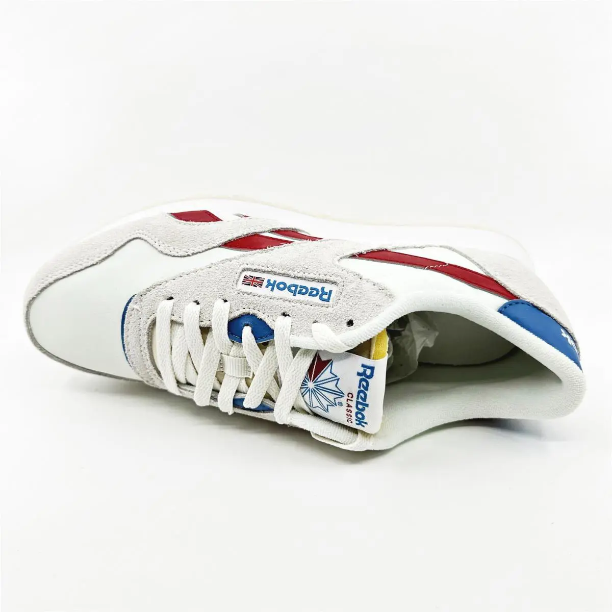 Reebok shoes - Reebok Classic Nylon - Classic Nylon - DV5798 - Ivory, Manufacturer: Chalk Scarlet Cyan White 2