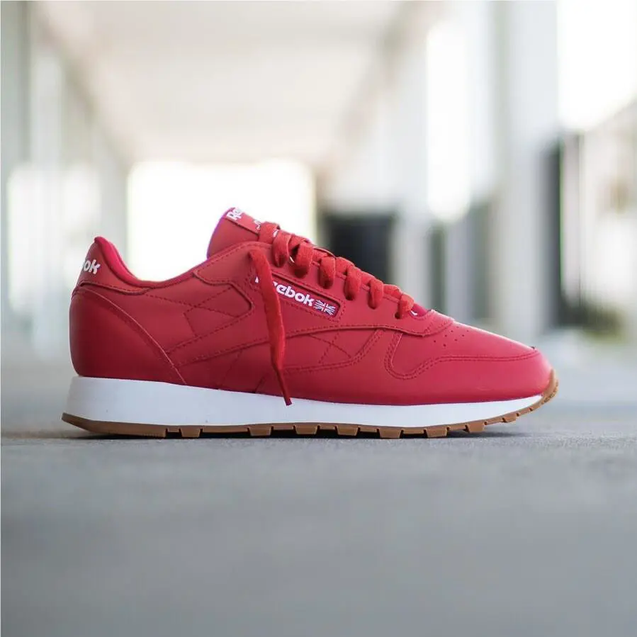 Reebok shoes - Reebok Classic Leather - Classic Leather - Red 4