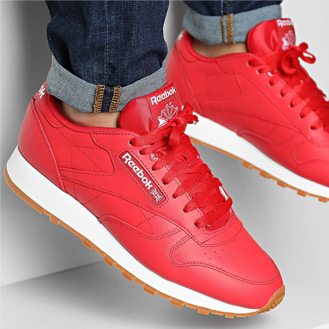 Reebok shoes - Reebok Classic Leather - Classic Leather - Red 13
