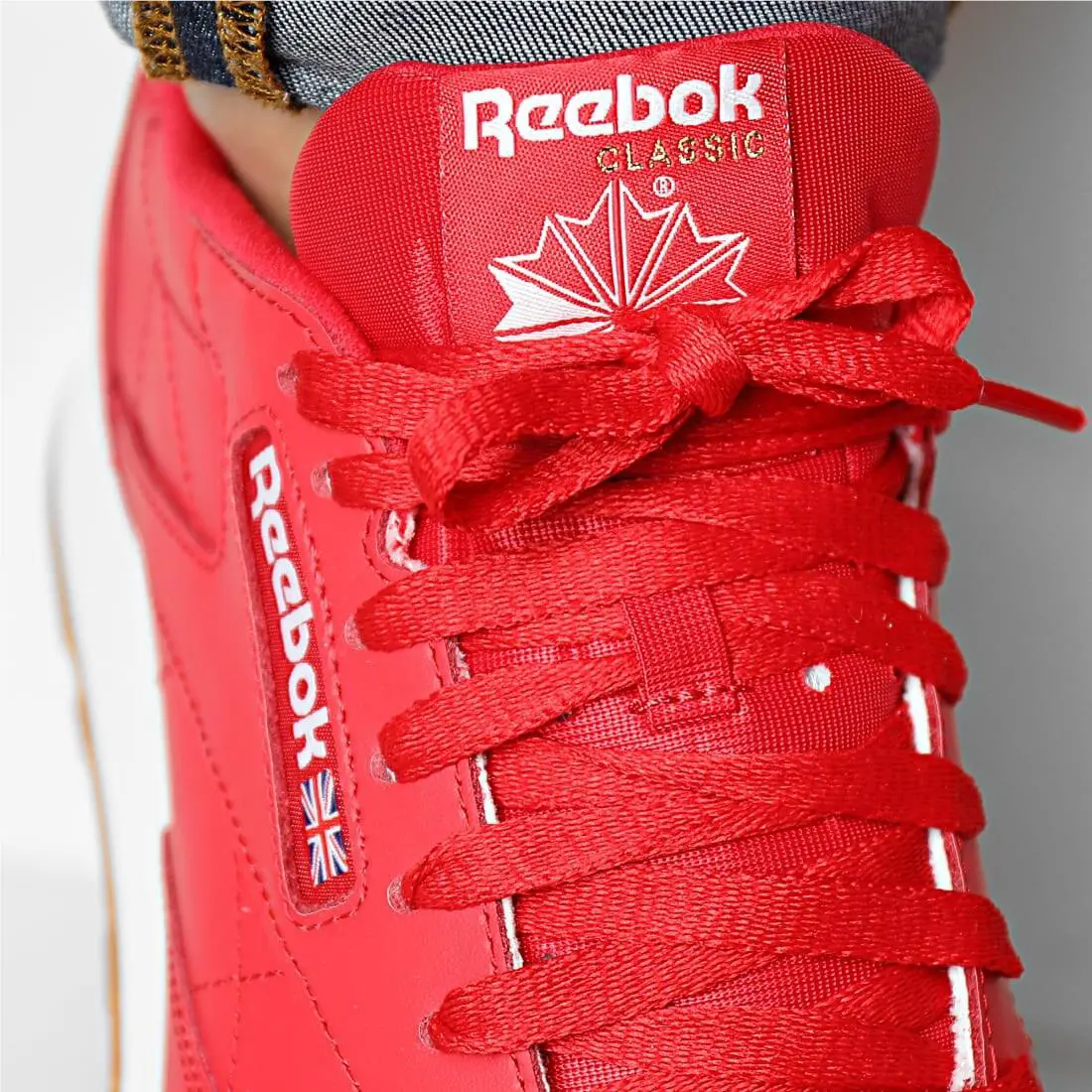 Reebok shoes - Reebok Classic Leather - Classic Leather - Red 1