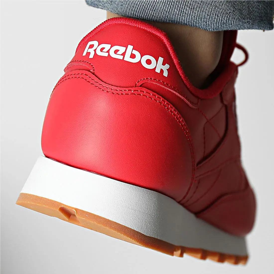 Reebok shoes - Reebok Classic Leather - Classic Leather - Red 3
