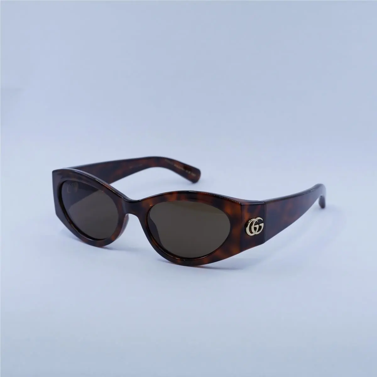 GG1401S 002 Blonde Havana/dark Brown 53-19-130 Sunglasses by Gucci