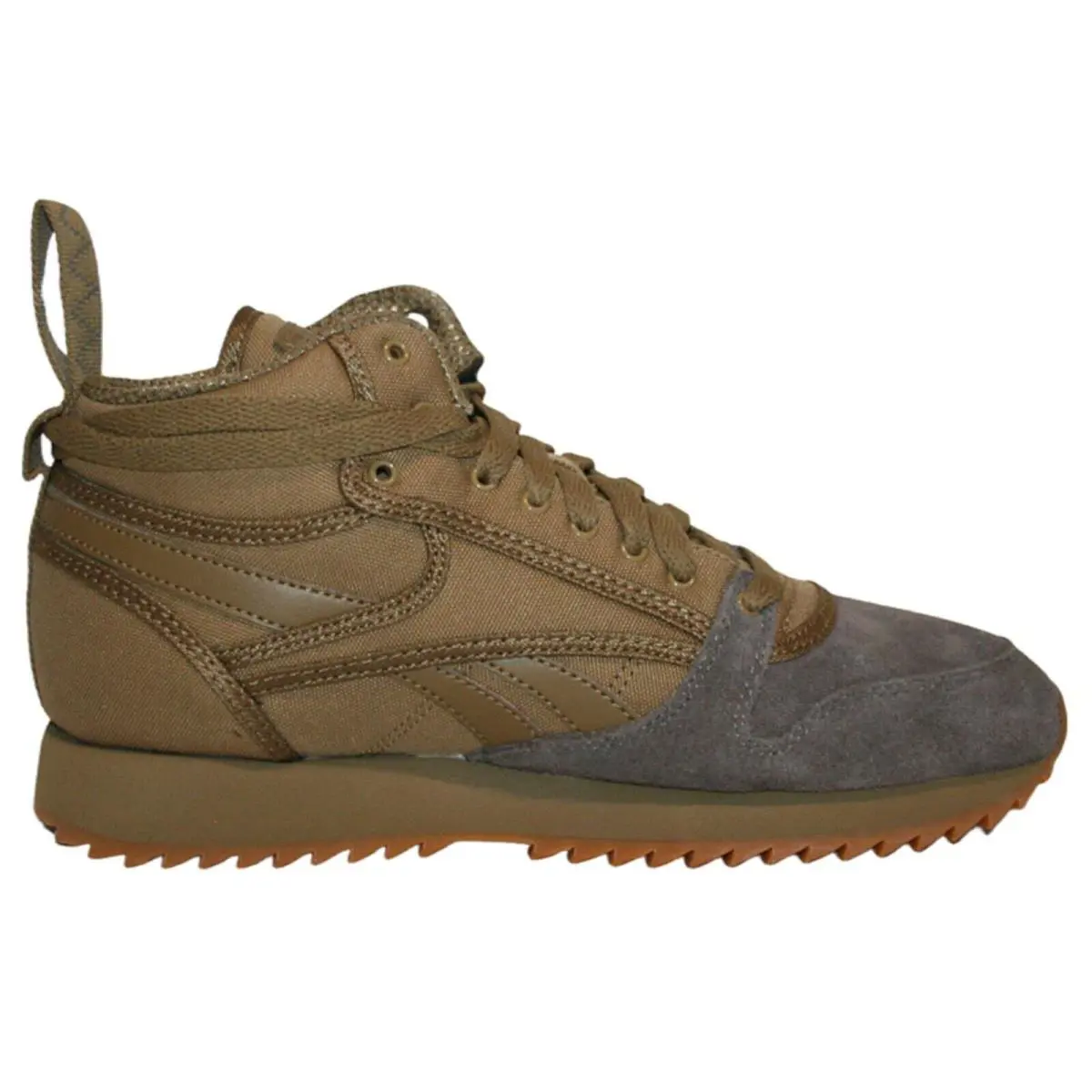 Reebok shoes - Reebok Classic Leather Mid Ripple TB - Thatch/Trek Grey 0