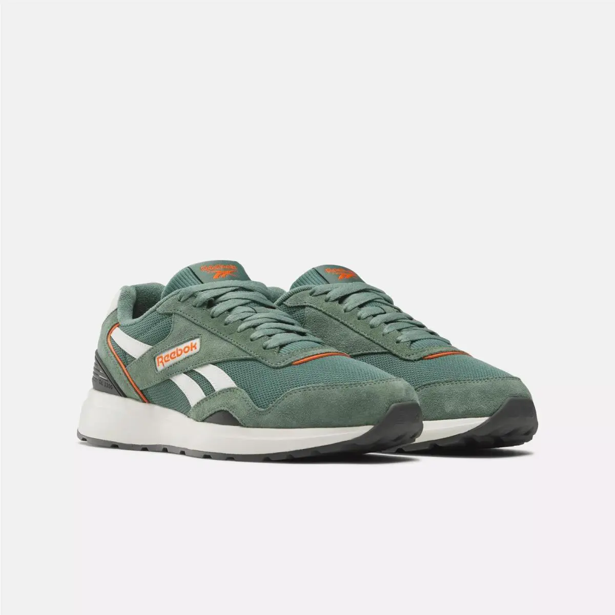 Reebok shoes - Escape Green/Chalk/Pump Orange 0