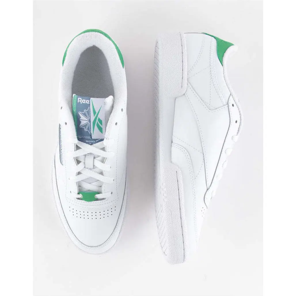 Reebok shoes - White/Sport Green/Blue Slate 5