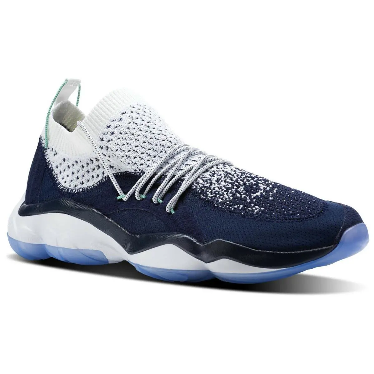 Reebok Dmx Fusion HC Collegiate Navy White Gray Mens Trainer Sneakers CM9624