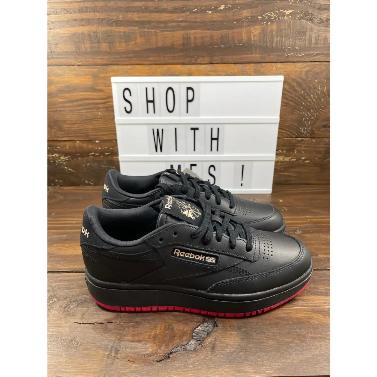 Reebok shoes - Reebok Club C Cardi B - H01270 - Black 0