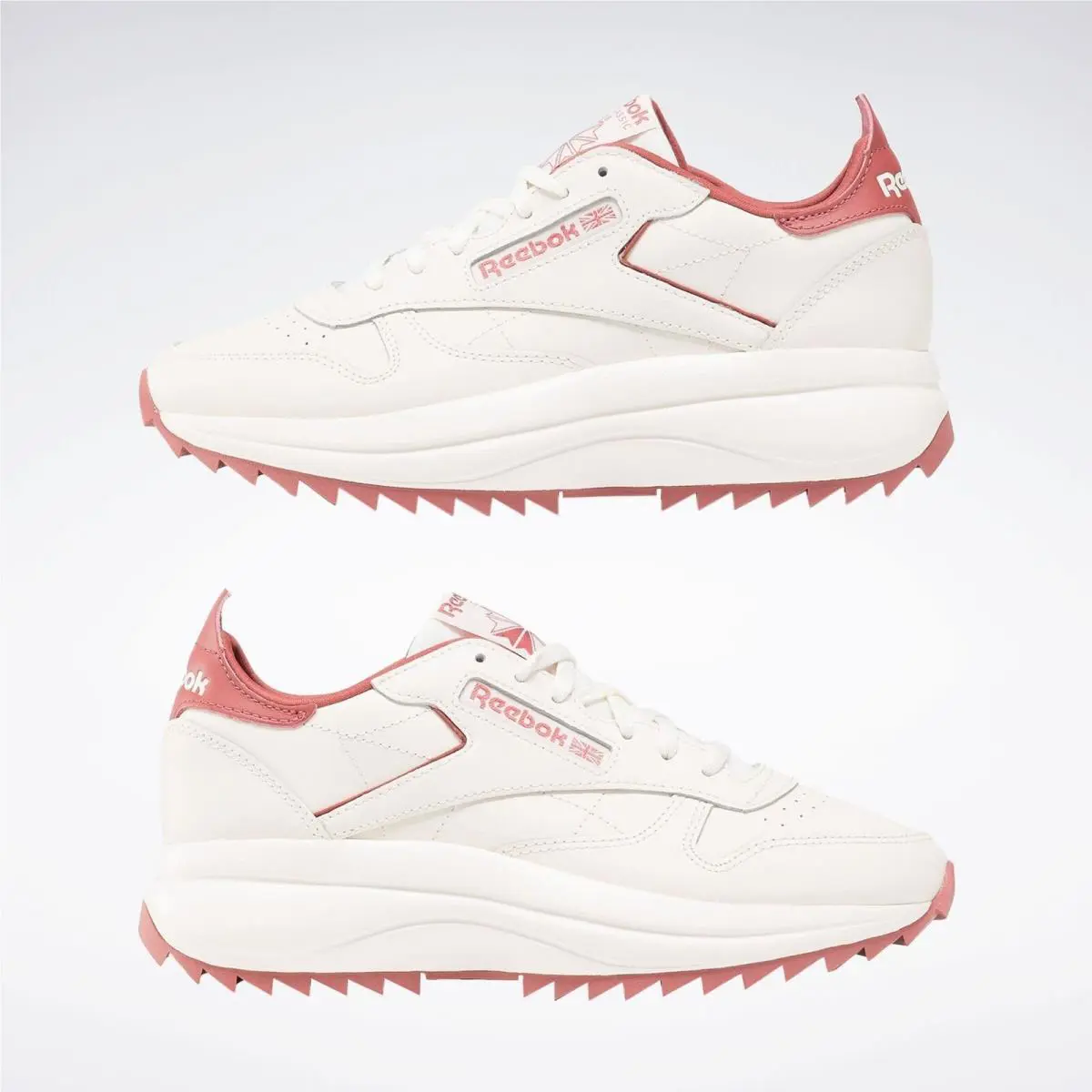 Reebok shoes - Chalk/Chalk/Sedros 4