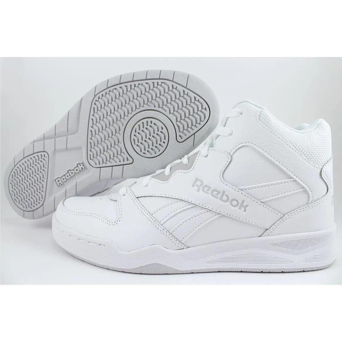 Reebok shoes - Royal BB4500 H2 - Royal - White, Full way: White/Light Solid Gray 8