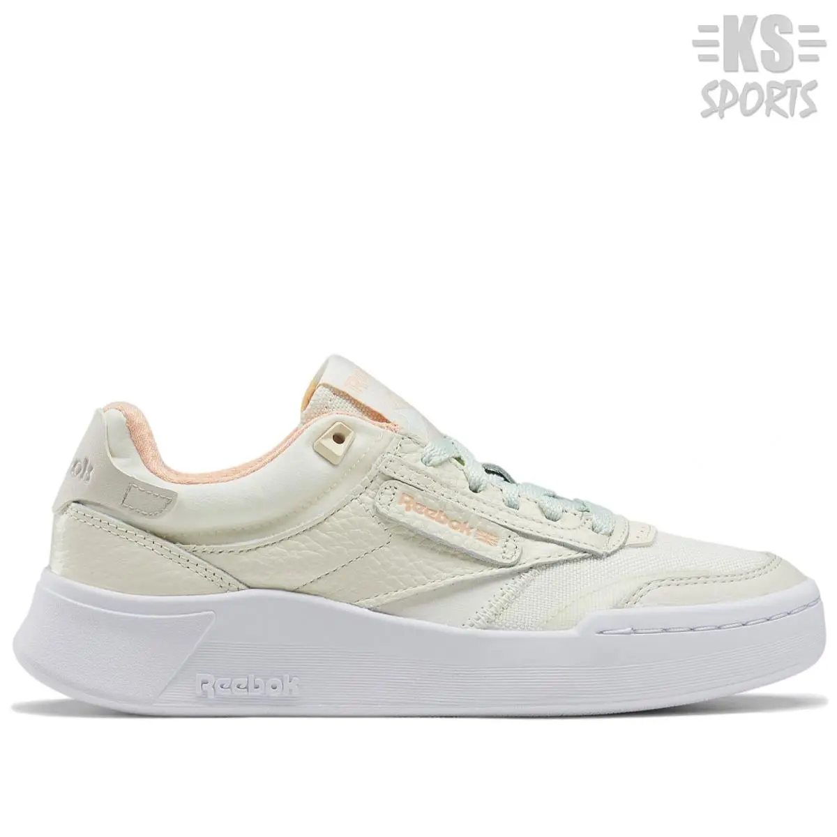 Reebok shoes - Reebok Club C Legacy - Club Legacy - H68006 - Classic White/Chalk/Sand Stone 8