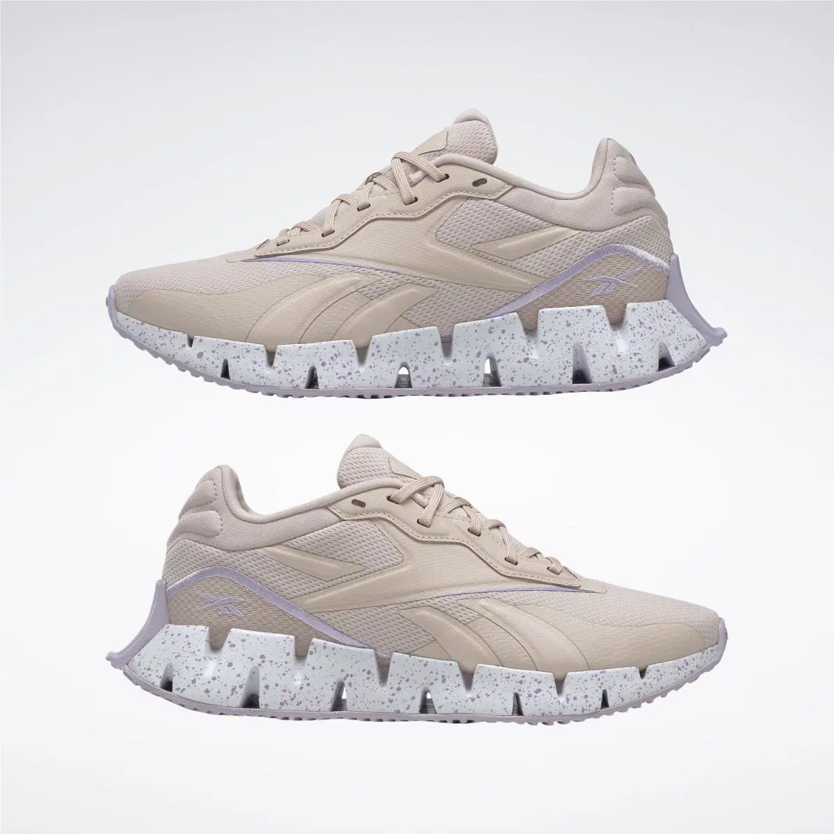 Reebok shoes - soft ecru/purple oasis/ftwr white 5