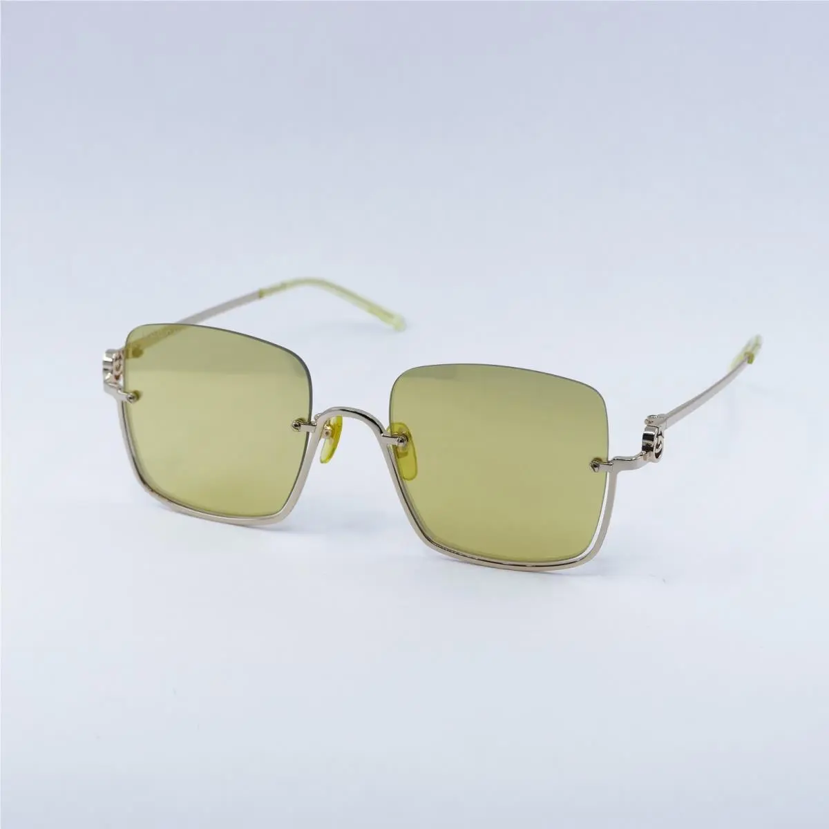 GG1279S 006 Gold/yellow Gold Mirror 54-21-140 Sunglasses by Gucci