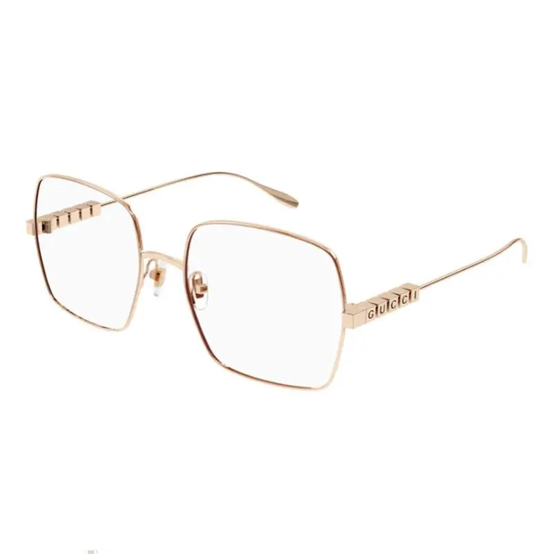 Gucci GG1434O 002 Rose Gold 55mm Eyeglasses